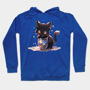 Black Cat and Magical Jar Hoodie